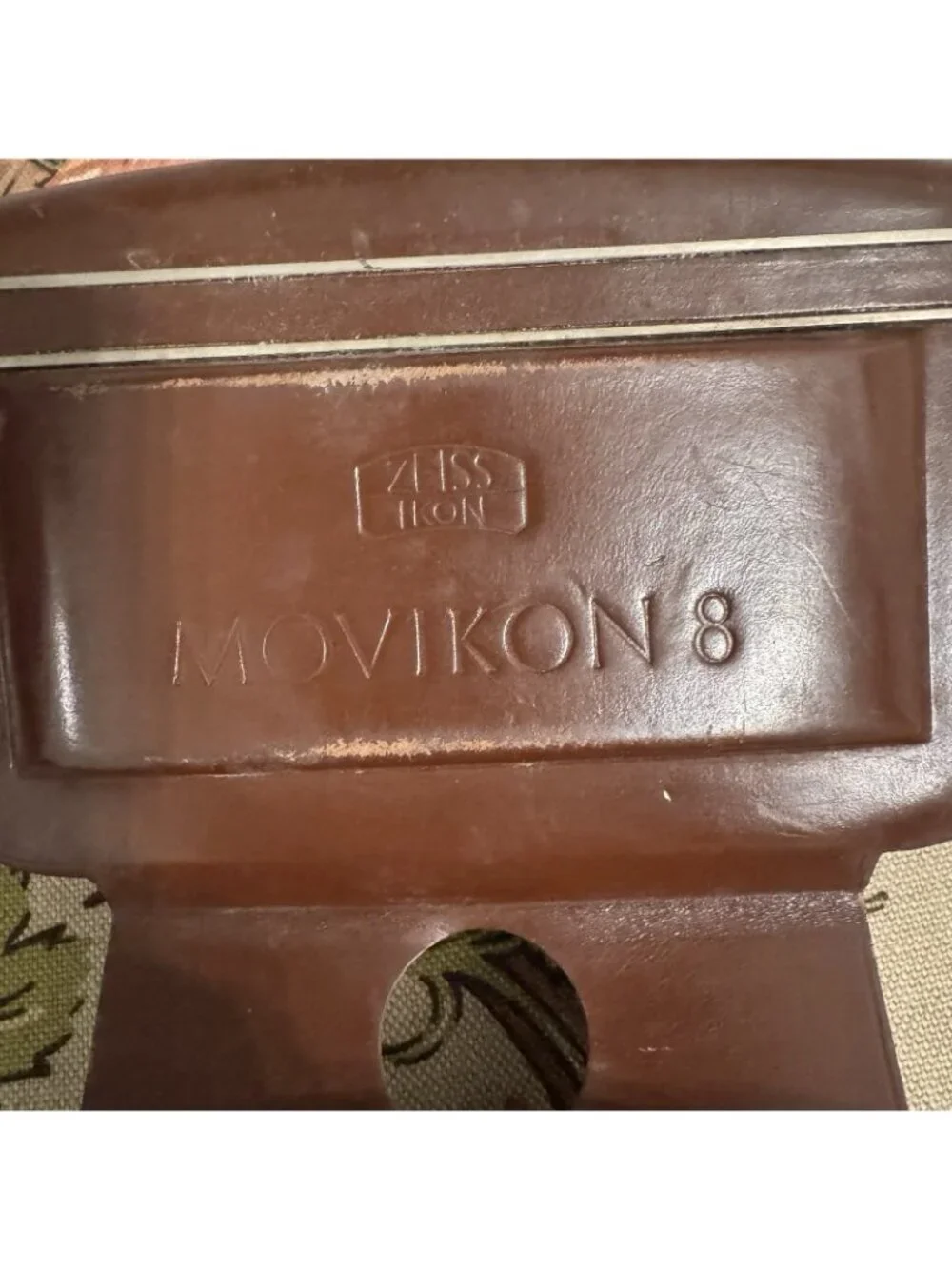 VTG Zeiss Ikon Movikon 8 8mm Film Movie Camera Movitar 10mm f/1.9 Germany 1952